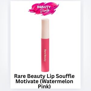 Rare Beauty Lip Souffle in Motivate Watermelon Pink NWT
